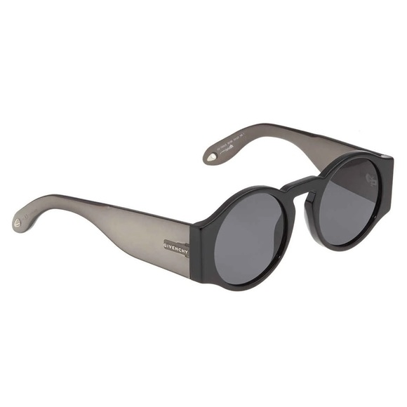 Givenchy Round Frame Black Sunglasses - Picture 13 of 14